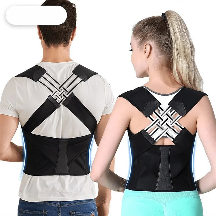 Adjustable Back Posture Belt Office Home Gym Unisex