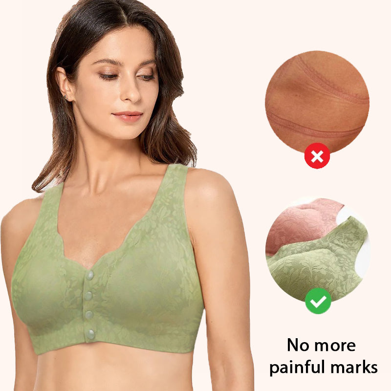 AiryLace – LAST DAY SALE 70% OFF – Zero Feel Lace Full Coverage Front Closure Bra