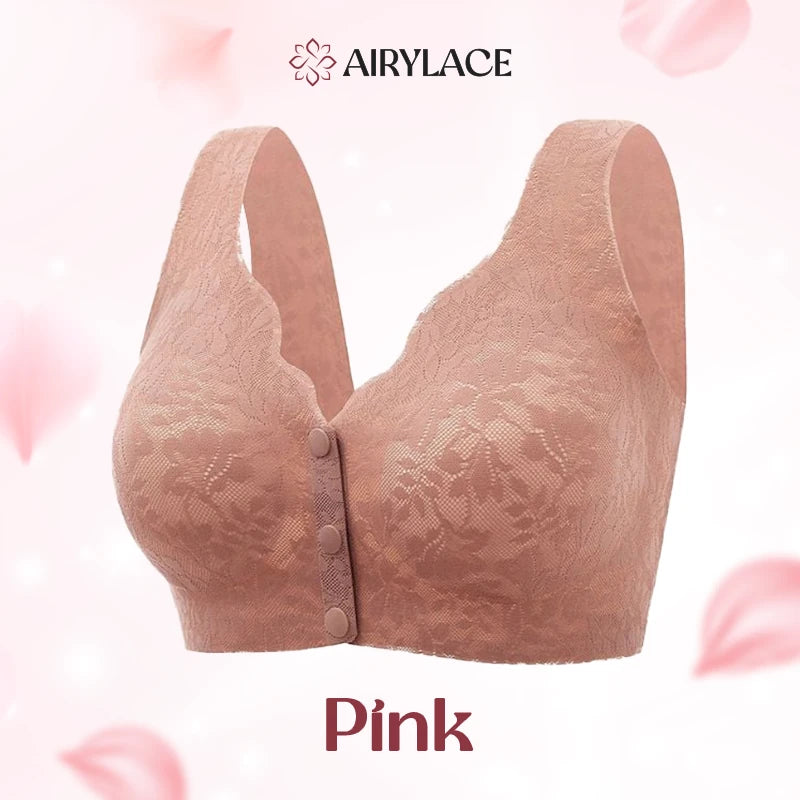 AiryLace – LAST DAY SALE 70% OFF – Zero Feel Lace Full Coverage Front Closure Bra