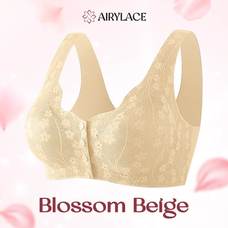 AiryLace – LAST DAY SALE 70% OFF – Zero Feel Lace Full Coverage Front Closure Bra