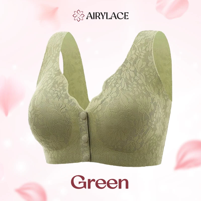 AiryLace – LAST DAY SALE 70% OFF – Zero Feel Lace Full Coverage Front Closure Bra