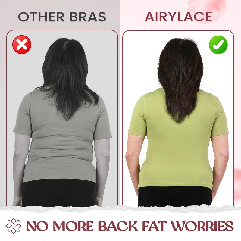 AiryLace – LAST DAY SALE 70% OFF – Zero Feel Lace Full Coverage Front Closure Bra