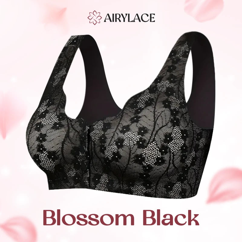 AiryLace – LAST DAY SALE 70% OFF – Zero Feel Lace Full Coverage Front Closure Bra