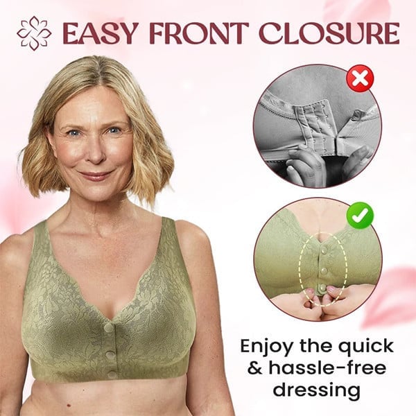 AiryLace – Zero Feel Lace Full Coverage Front Closure Bra