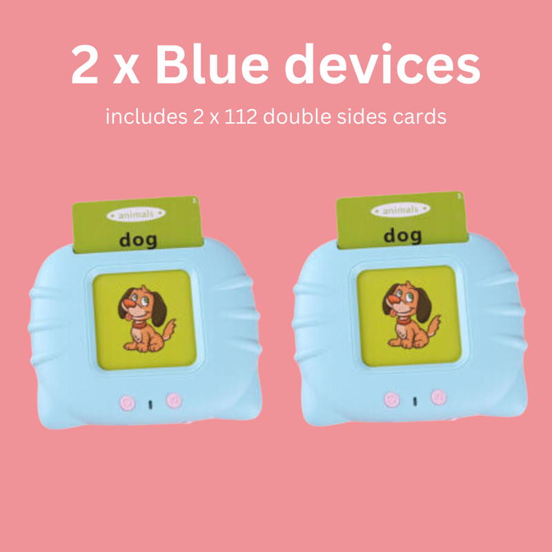 Audible Flashcard Device – Early Educational Device + Flashcards (224 Cards)