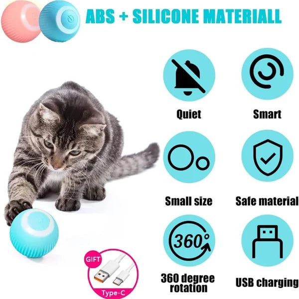 2 in 1 Simulated Interactive hunting cat toy