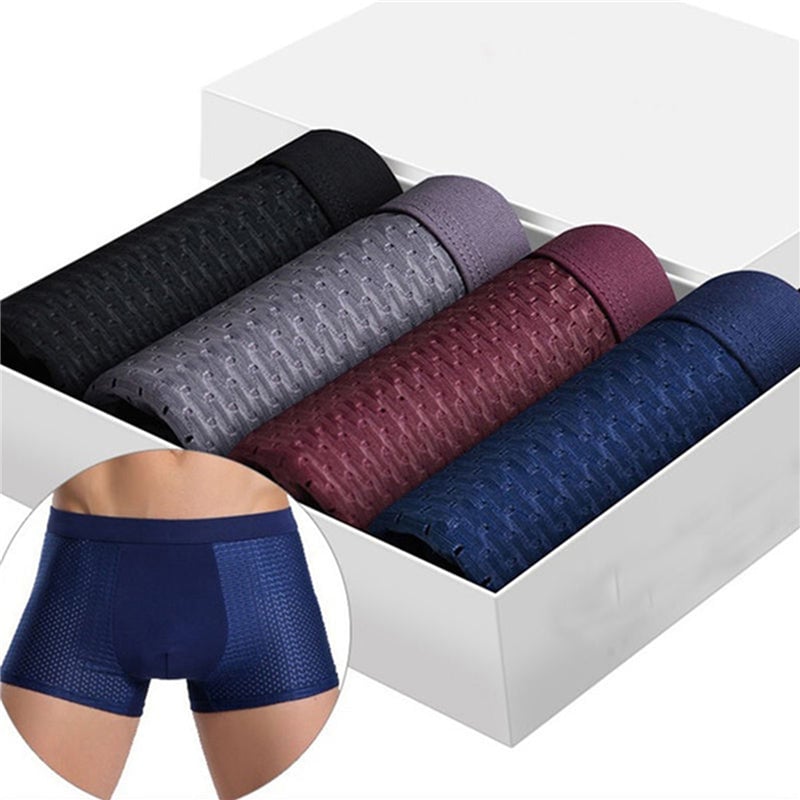 BAMBOO FIBRE BOXER SHORTS – FOR ALL-DAY COMFORT