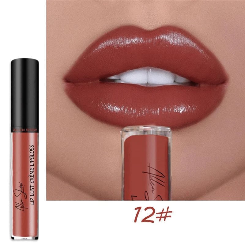 impcatiolen 12 Colors Cream Texture Lipstick Waterproof – 50% OFF TODAY