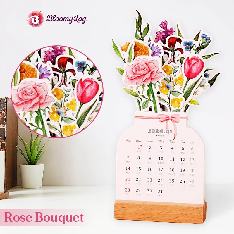 BloomyLog – LAST DAY SALE 70% OFF – 2024 Bloomy Flower Calendar