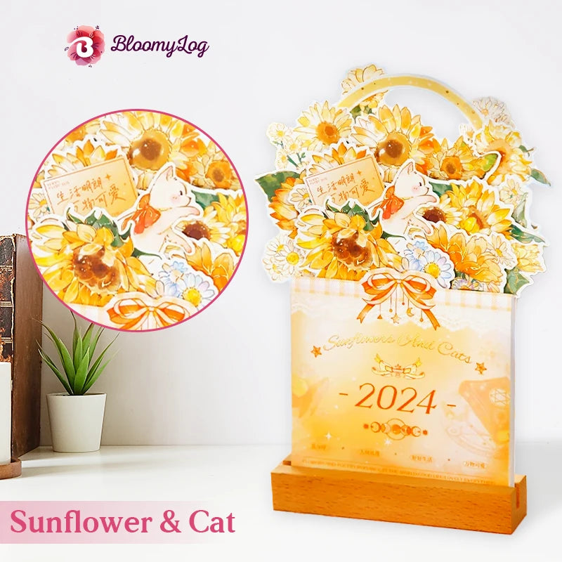 BloomyLog – LAST DAY SALE 70% OFF – 2024 Bloomy Flower Calendar