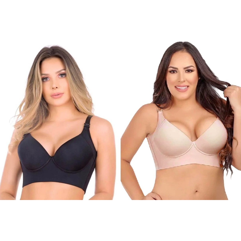 Deep Cup Bra Hide Back Fat With Shapewear Incorporated (Buy 1 Get 1 Free)