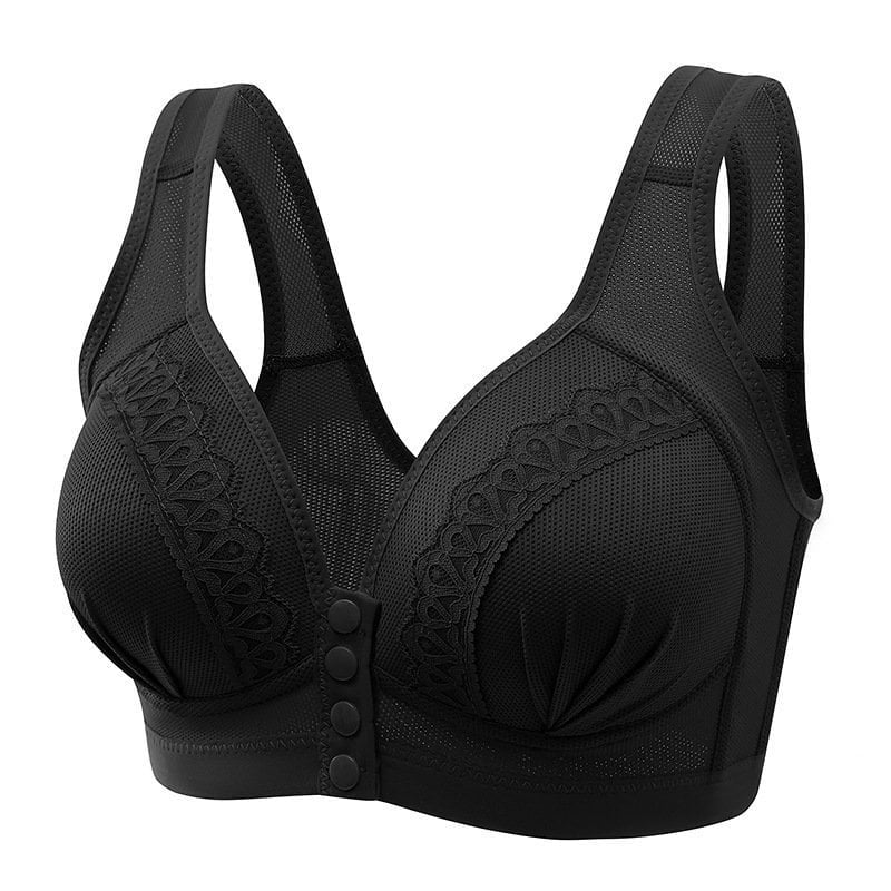 BUY 1 GET 2 FREE – 2023 Front Button Breathable Skin-Friendly Cotton Bra