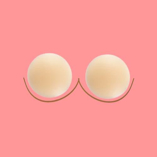 Cakes Nipple Covers, Seamless Non Adhesive Covers by JYNEX !