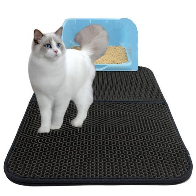 Christmas Big Sale 30% OFF - New Double Layer Larger Size Cat Litter Mat