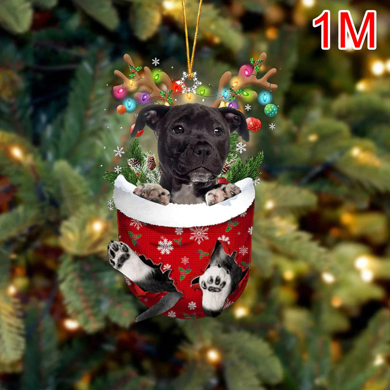 Christmas Dogs Ornaments