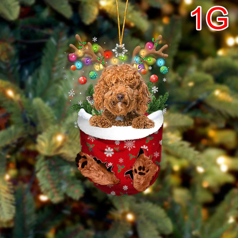 Christmas Dogs Ornaments