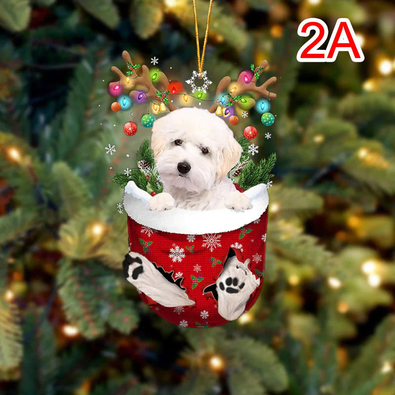 Christmas Dogs Ornaments