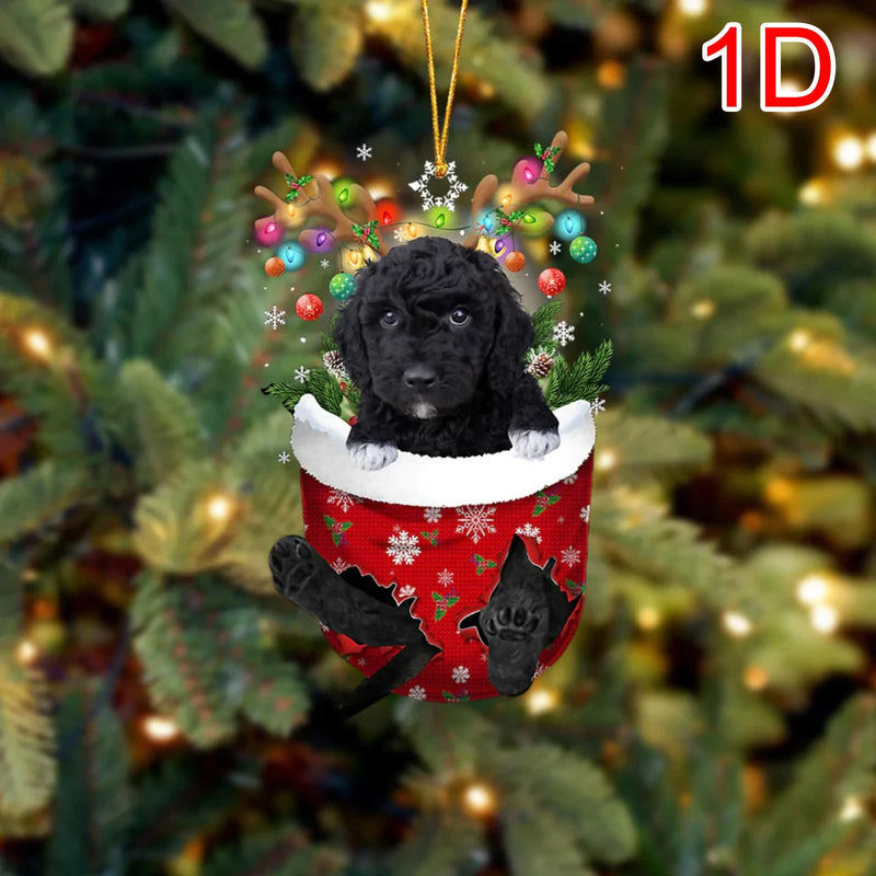 Christmas Dogs Ornaments