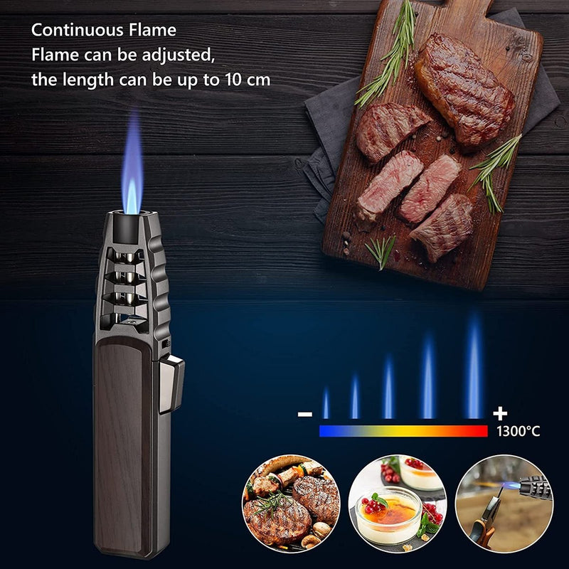 Christmas Pre-Sale 49% OFF – Windproof Straight Torch Blue Flame Lighter