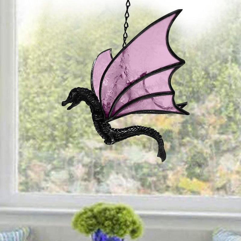 (Christmas Sale SAVE 48% OFF) Dragon Hanging Stained Sun Catcher