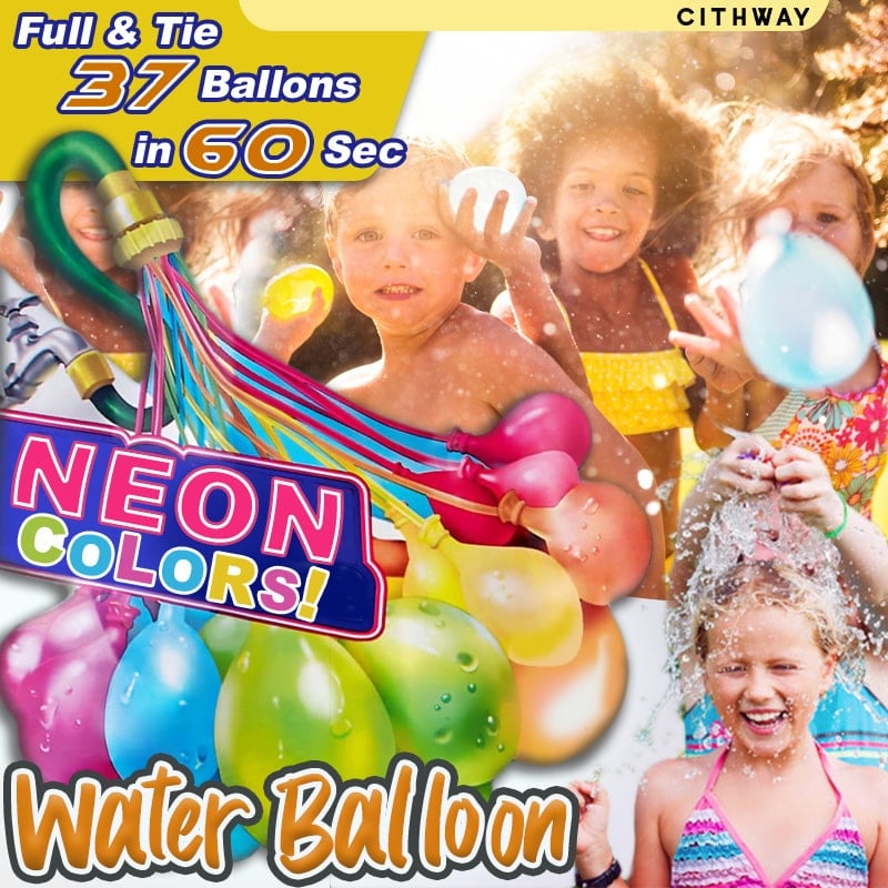 Cithway Rapid-Filling Self Sealing Water Bomb Balloon Toy