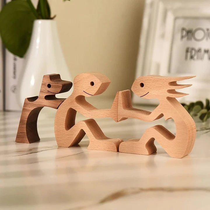 Gift For Pet Lovers - Wooden Pet Carvings