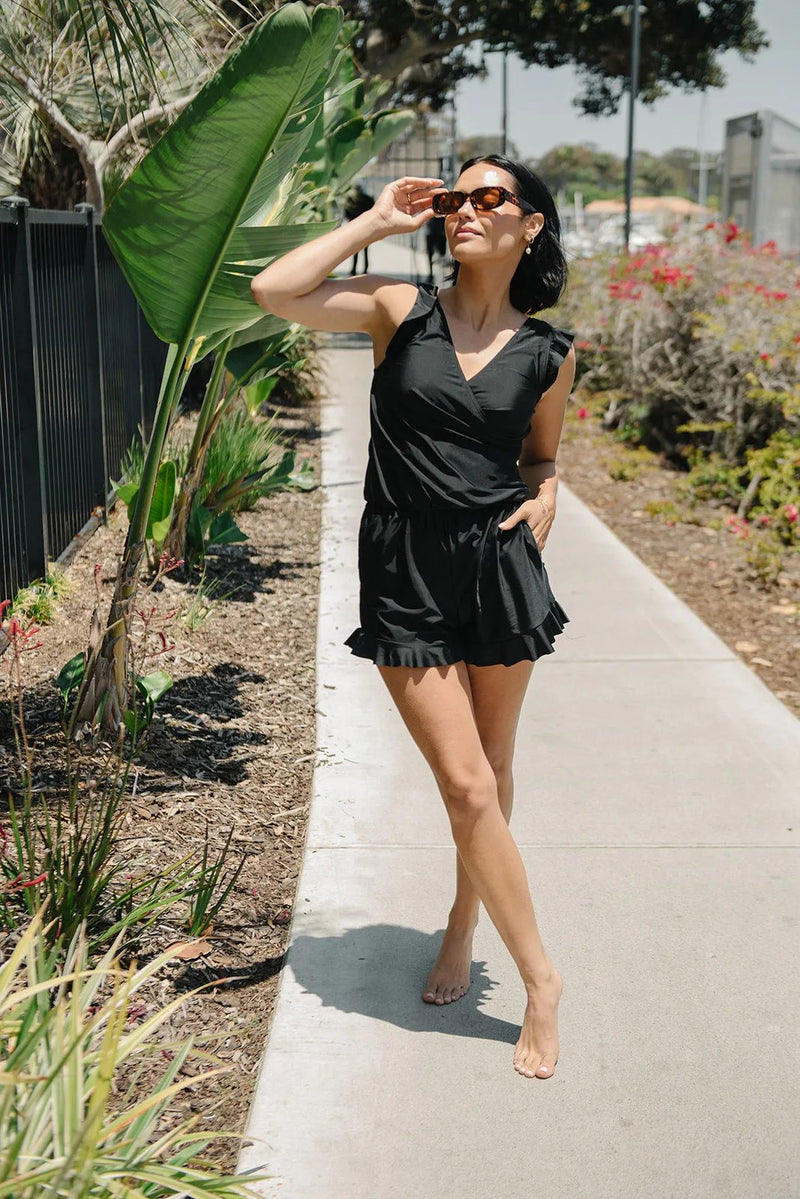 Contemplatei – Swim Romper Built-in Bra