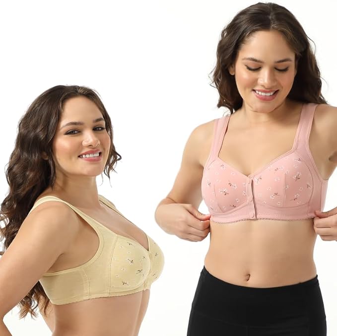 Daisy Bra Comfortable & Convenient Front Button Bra