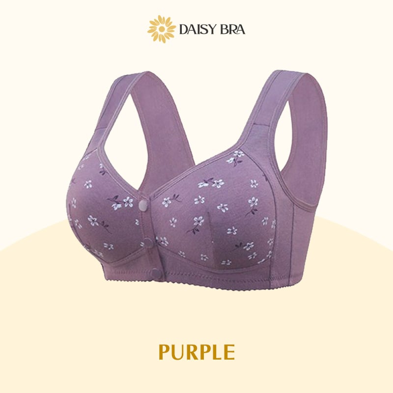 Lisa Charm Daisy Bra – Comfortable & Convenient Front Button Bra