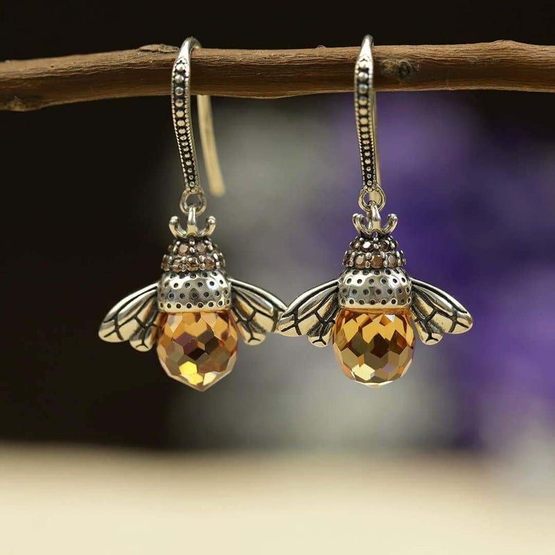 Pollinator Protectors Dancing Bee Earrings