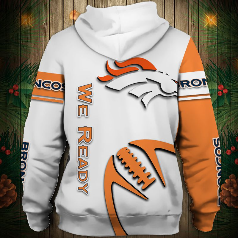 DENVER BRONCOS 2022 NEW 3D GRAPHIC HOODIE