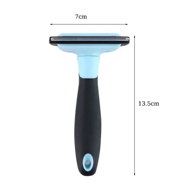 Deshedding Tool For Short Hair Cats & Dogs