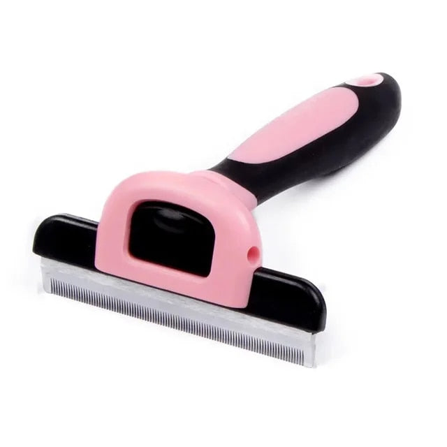 Deshedding Tool For Short Hair Cats & Dogs