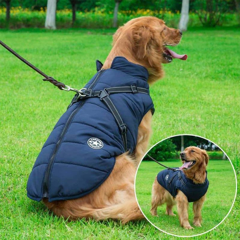 Dogegis Shop – Waterproof Winter Dog Jacket With Built-In Harness