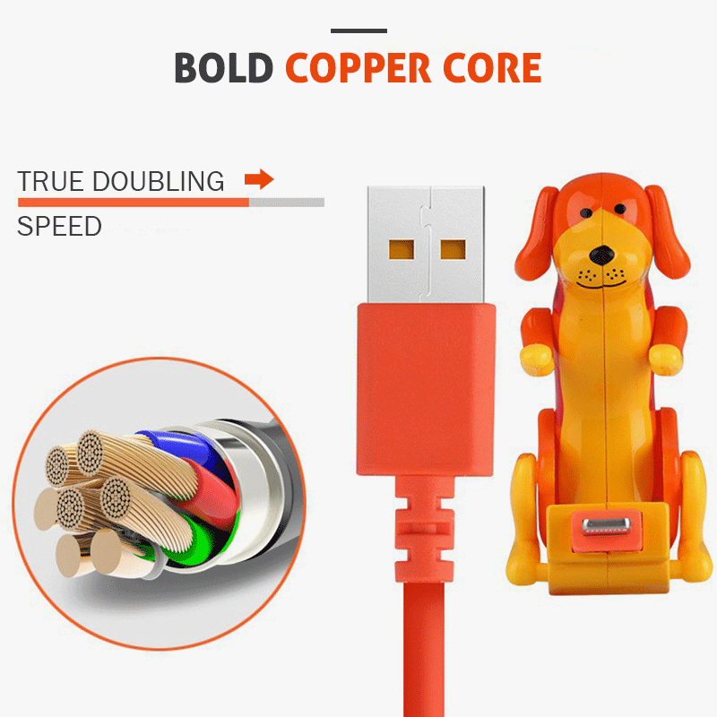 (EARLY CHRISTMAS SALE – 49% OFF) Funny Humping Dog Fast Charger Cable