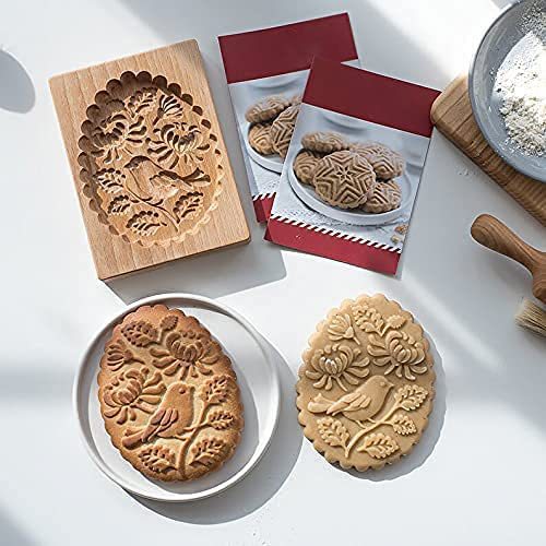 (Early Christmas Sale- 49% OFF)Wood patterned Cookie cutter – Embossing Mold For Cookies