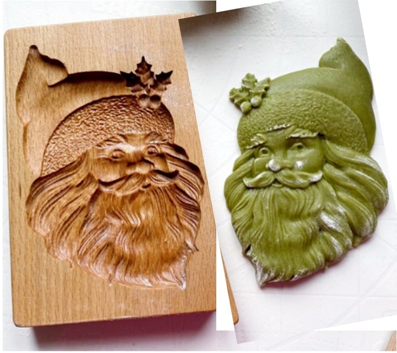 (Early Christmas Sale- 49% OFF)Wood patterned Cookie cutter – Embossing Mold For Cookies