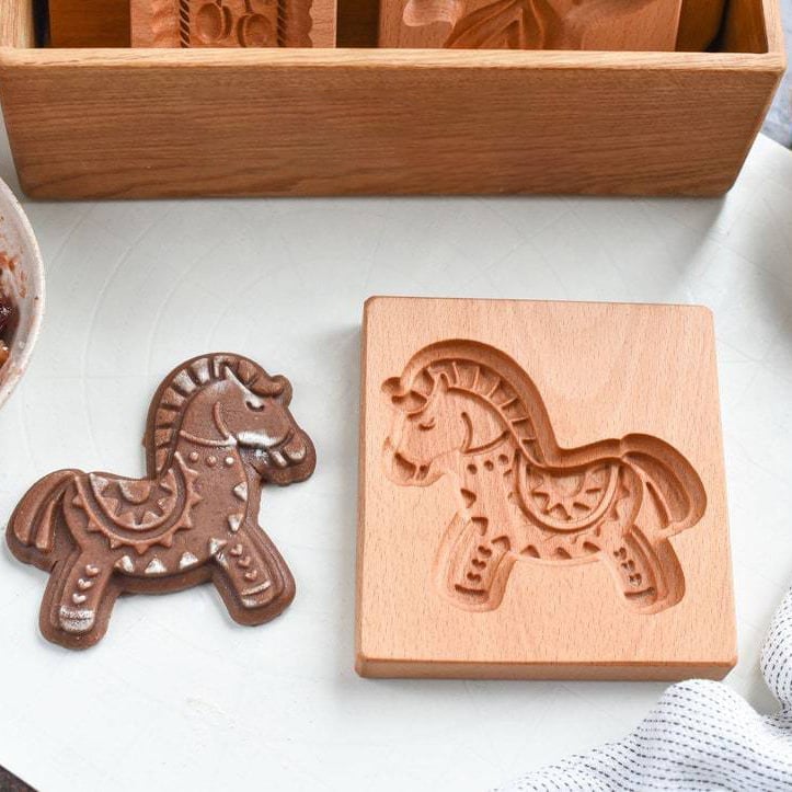 (Early Christmas Sale- 49% OFF)Wood patterned Cookie cutter – Embossing Mold For Cookies