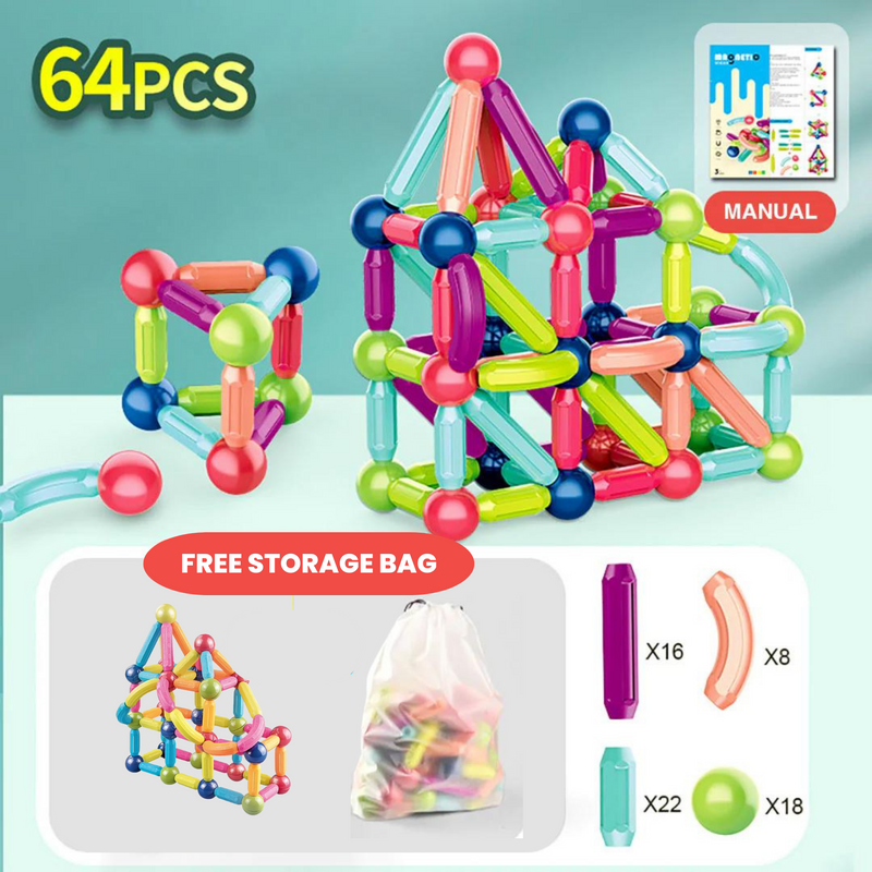 Educational Magnet Building Blocks