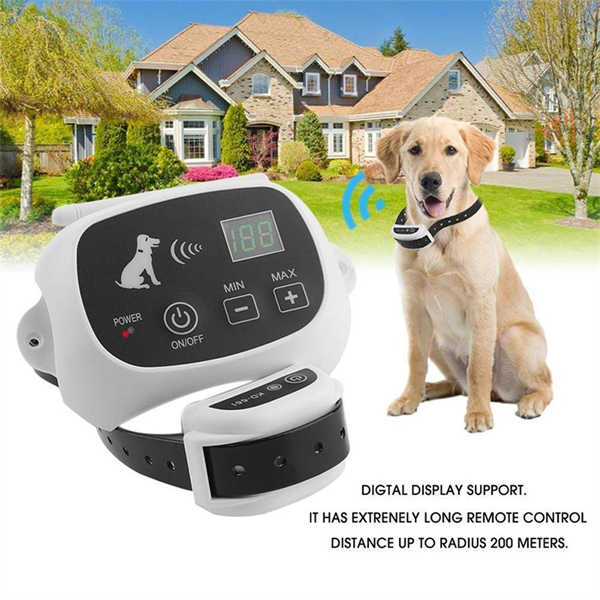 Wireless Dog Fence Waterproof Electric Dog Collar