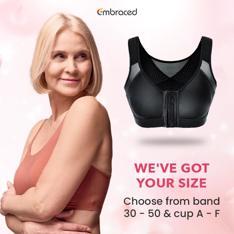 Embraced – LAST DAY 70% OFF – Supporting & Comfortable Front Closure Bra