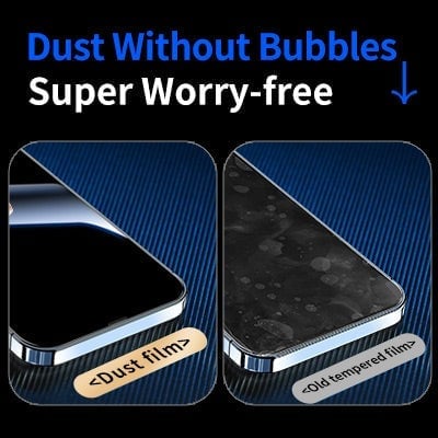 envisagem – Invisible Artifact Screen Protector – Dust Free Without Bubbles