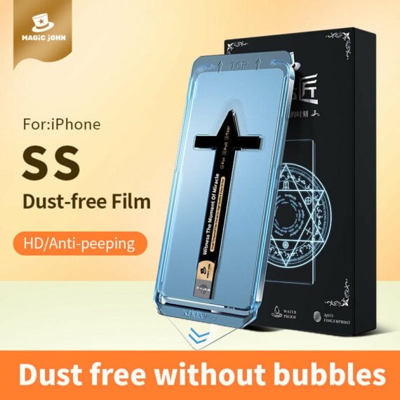 Compositeu – Invisible Artifact Screen Protector – Dust Free Without Bubbles