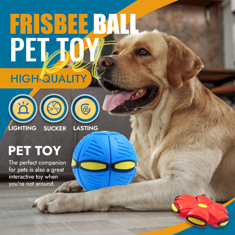 Fabehe Pet Toy Flying Saucer Ball