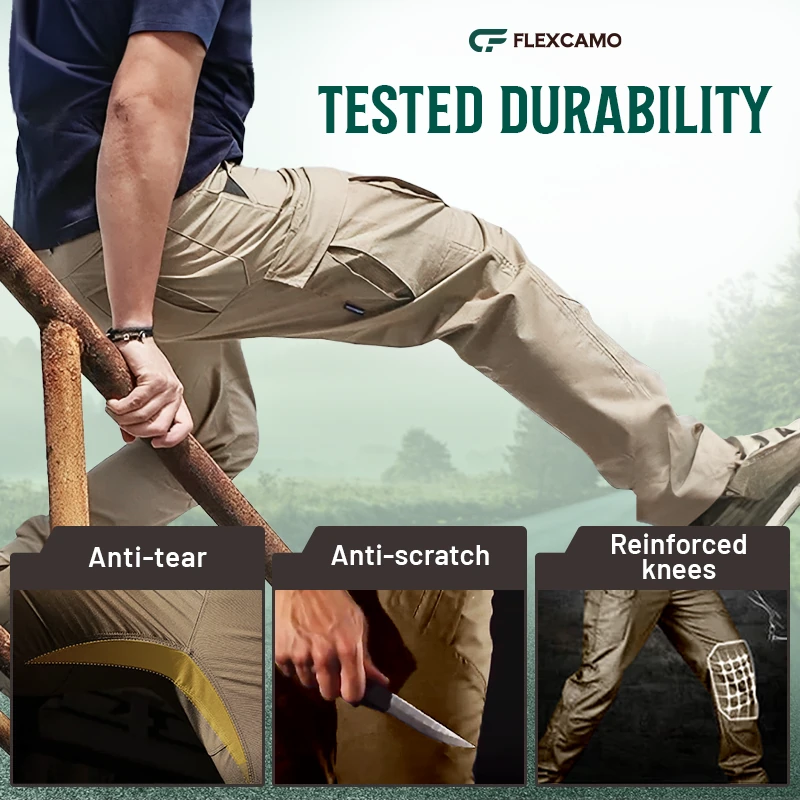 FlexCamo – Tactical Waterproof Pants