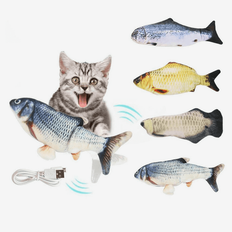 Flippity Floppy Fish Cat Toy