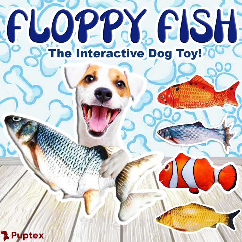 Floppy Fish - Interactive Dog Toy