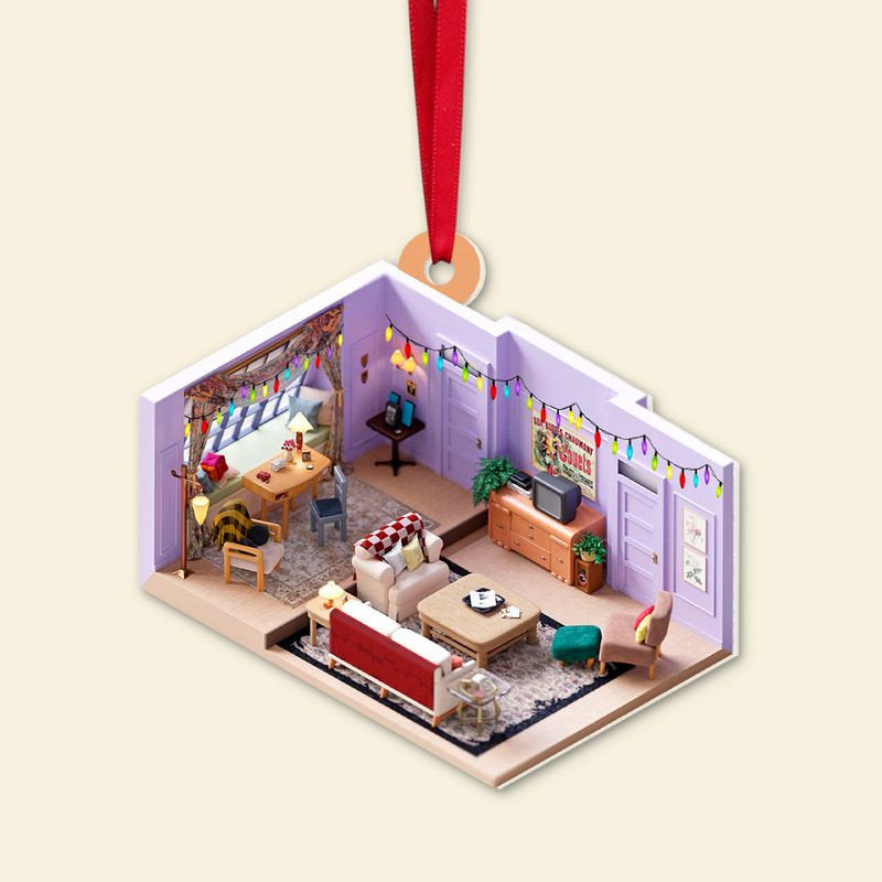 Friends Room Christmas Ornament