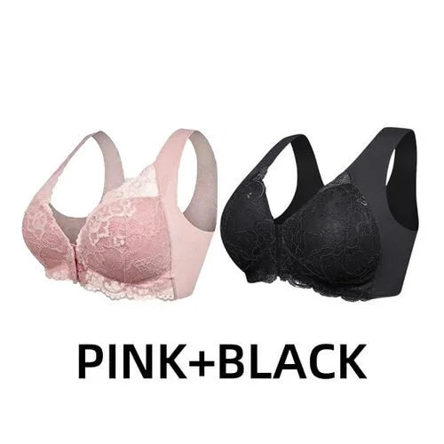 Front Closure 5D Shaping Push Up Bra â€“ Seamless, Beauty Back, Comfy