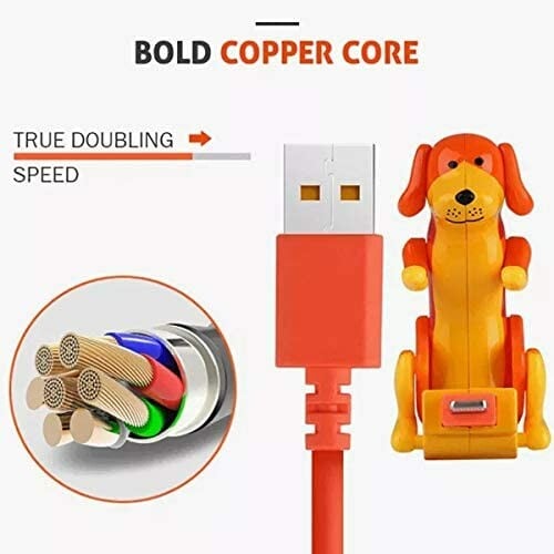 Selenlictio Funny Humping Dog Fast Charger Cable